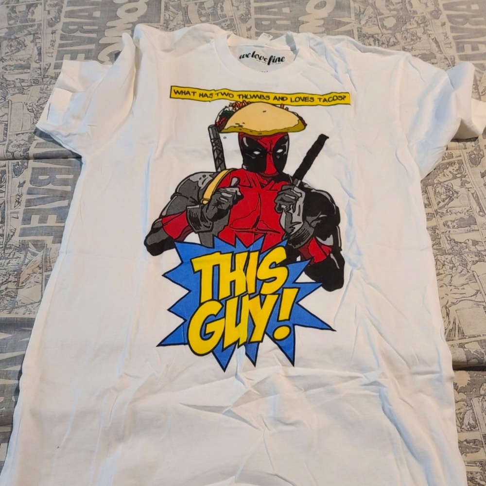Deadpool Who Likes Tacos?  T-Shirt | FREE...